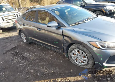 2018 Hyundai Elantra Se from USA, damaged, VIN KMHD74LF6JU575004